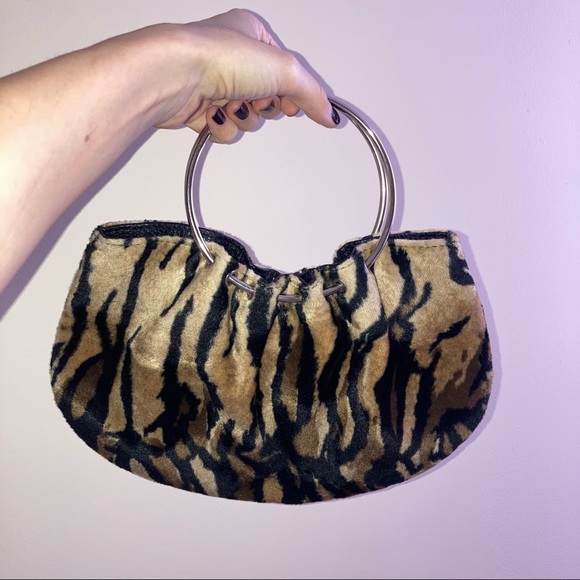Zebra print mini bag/clutch - Picture 3 of 5